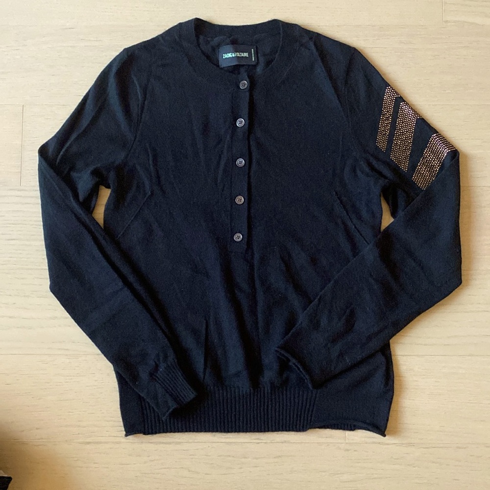 NWOT Zadig & Voltaire Cashmere Cardigan